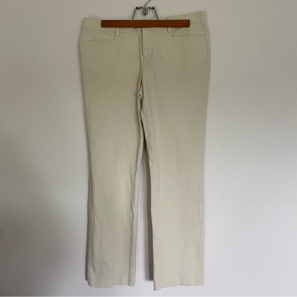 LRL Cream Adelle Cropped Ankle Pants - Picture 3 of 7